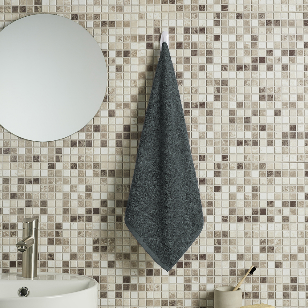 PROVANCE Виана Полотенце махровое, 100% хлопок, 50х90см, графит, арт.№ 484-073