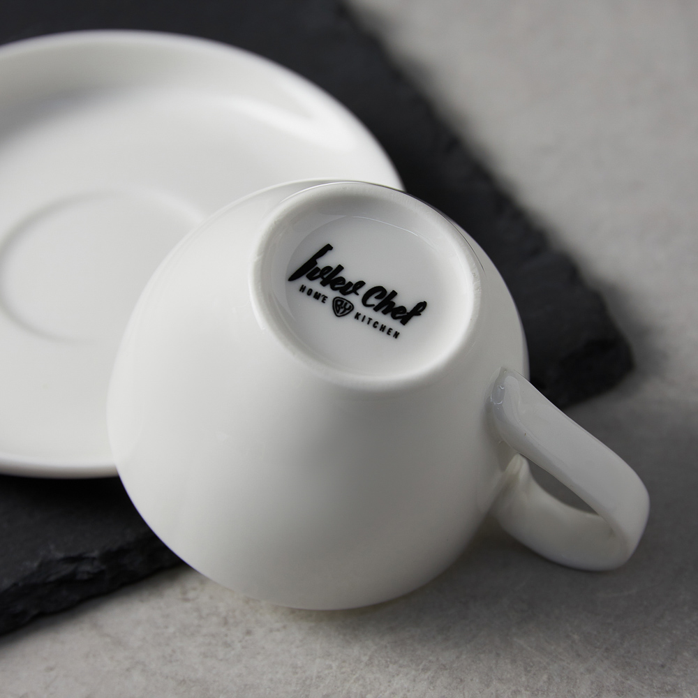 Ivlev Chef Элеганс Набор кофейный 2 пр., 90мл, 10см, фарфор, арт.№ 824-544