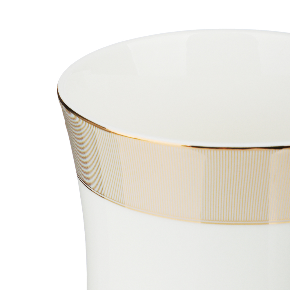 BY COLLECTION White Line Кружка, 300мл, фарфор, подарочная упаковка, арт.1, арт.№ 820-818