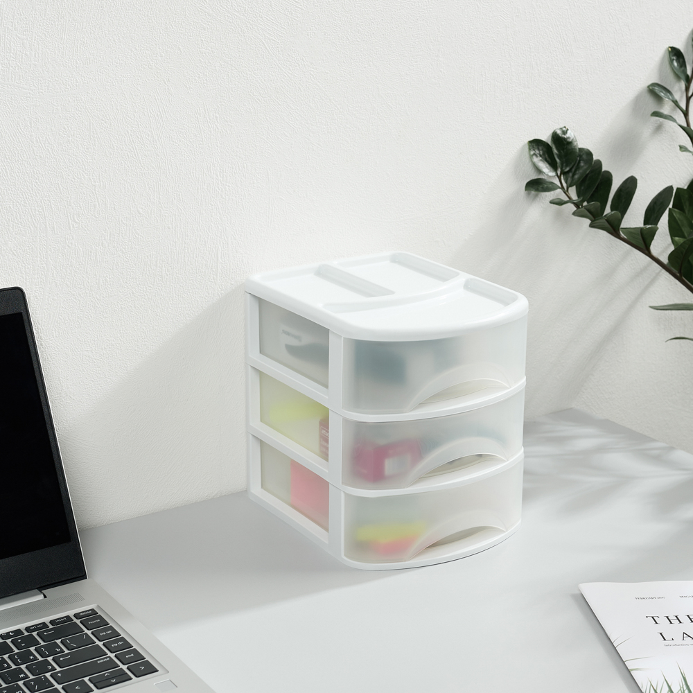 Органайзер универсальный 3 ящика, 21x17x19,6 см, пластик, арт.№ 457-136