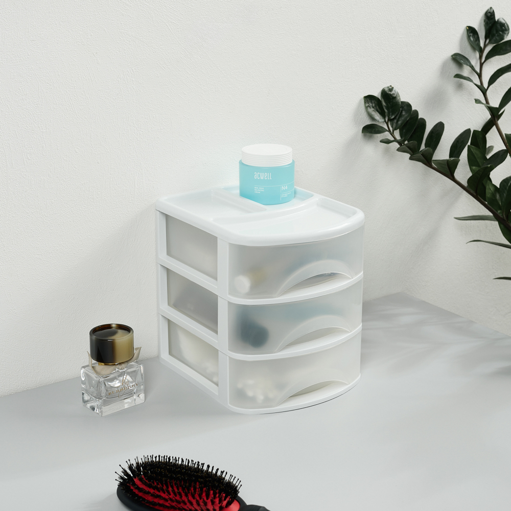 Органайзер универсальный 3 ящика, 21x17x19,6 см, пластик, арт.№ 457-136