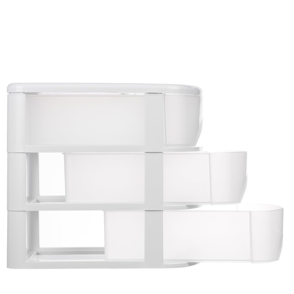 Органайзер универсальный 3 ящика, 21x17x19,6 см, пластик, арт.№ 457-136