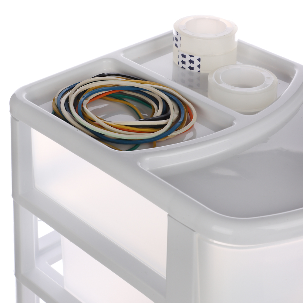 Органайзер универсальный 3 ящика, 21x17x19,6 см, пластик, арт.№ 457-136