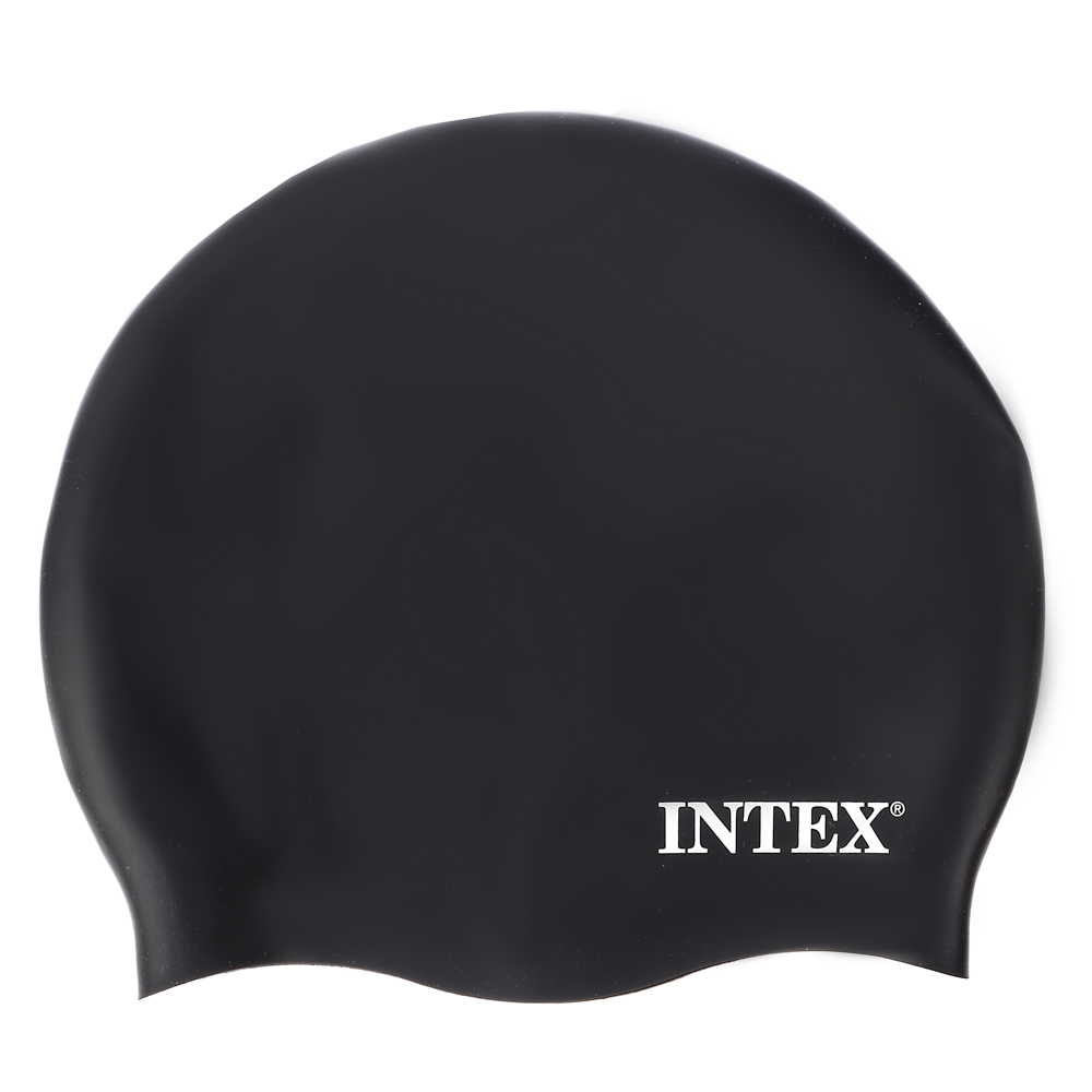 INTEX Шапочка для плавания силиконовая, от 8 лет, 3 цвета, 55992, арт.№ 043-005