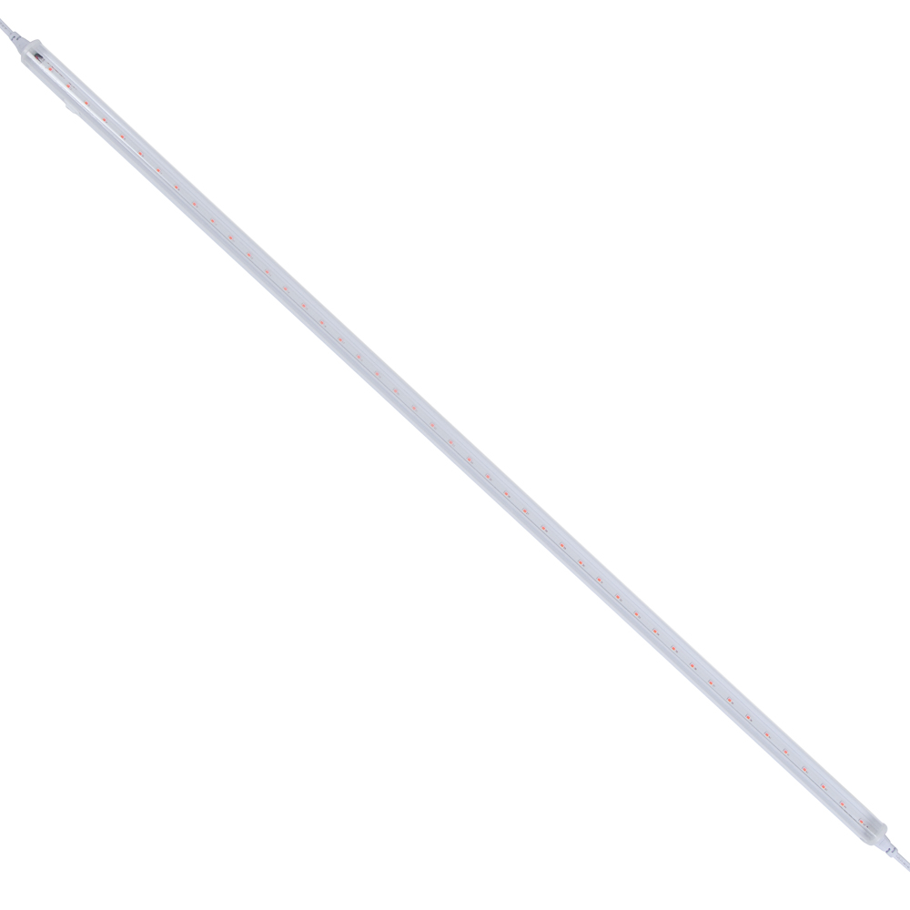INBLOOM Светильник светодиодный для растений 87х2х3см, 45 LED, фиолетовый, 14Вт, 220В, РС, металл, арт.№ D23-001
