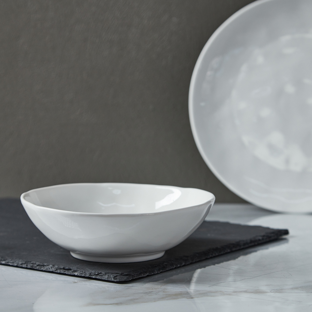 MILLIMI Вейв Салатник, 18х18х5,5см, фарфор, арт.№ 816-025