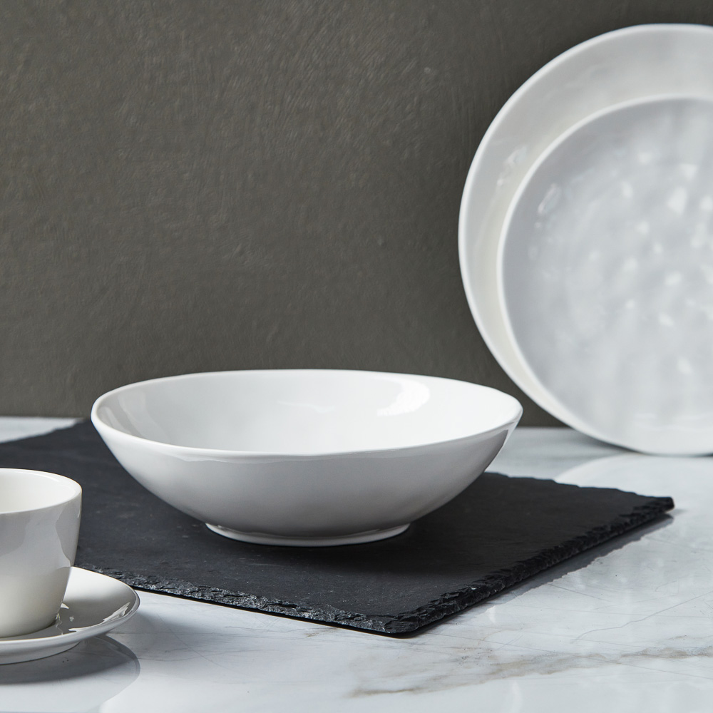 MILLIMI Вейв Салатник, 22х22х6см, фарфор, арт.№ 816-026