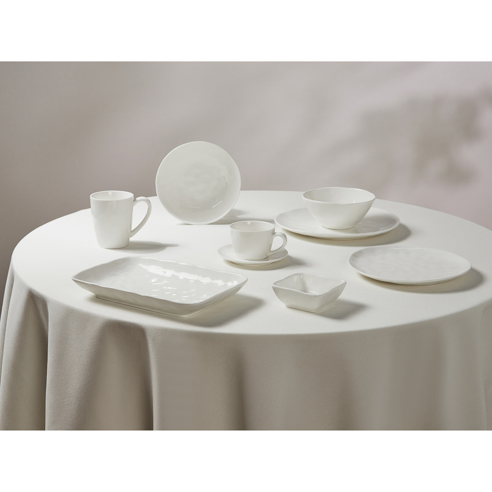 MILLIMI Вейв Тарелка десертная, 22х22х2см, фарфор, арт.№ 816-027