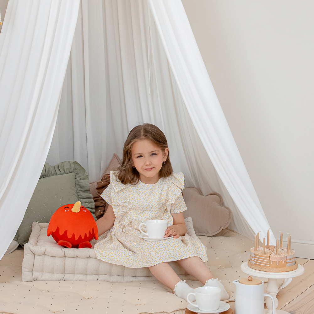 МЕШОК ПОДАРКОВ Игрушка мягкая "Птичка", полиэстер, хлопок, 20 см, арт.№ 264-017