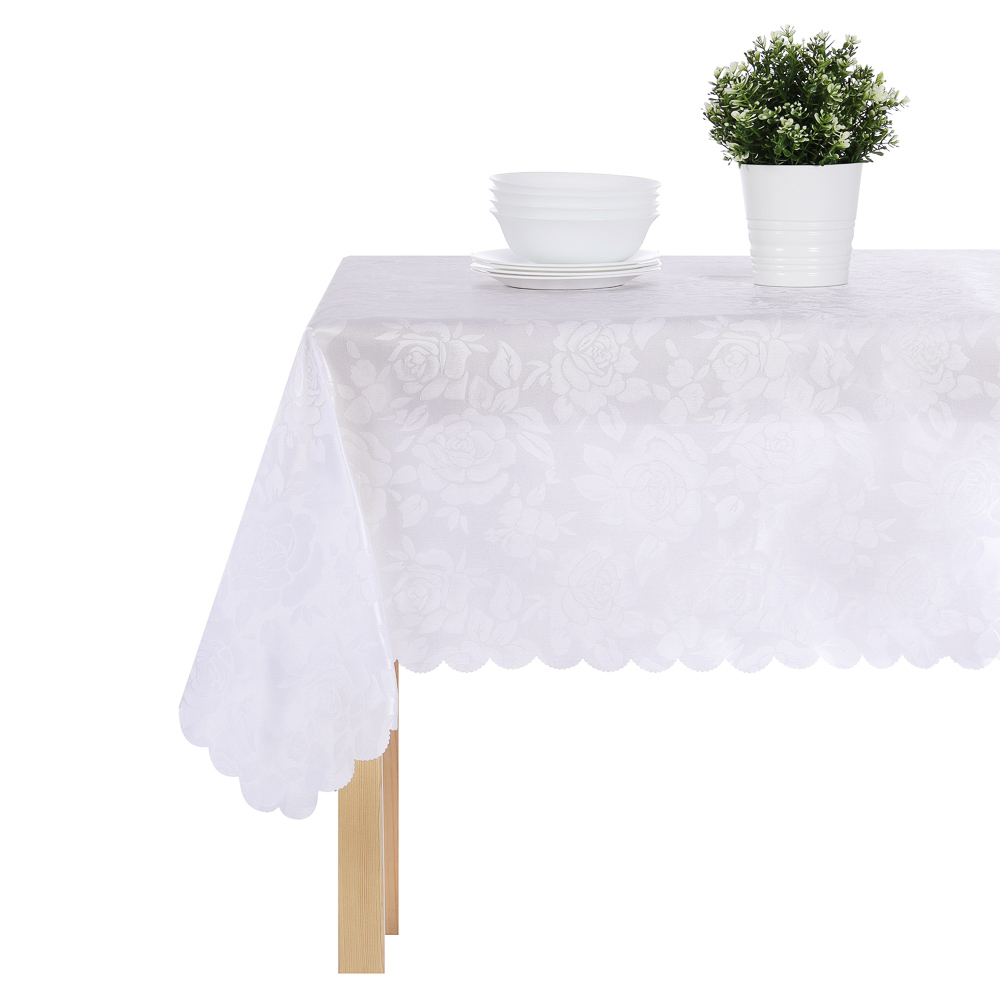 PROVANCE Скатерть текстильная "Розалия", 140x180см, 100% ПЭ, 2 цвета, арт.№ 435-076