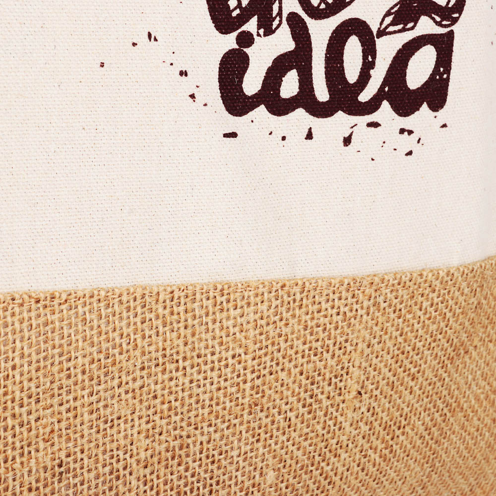 VETTA Сумка универсальная, хлопок, джут, 35х39х7см, 2 дизайна, арт.№ 467-198