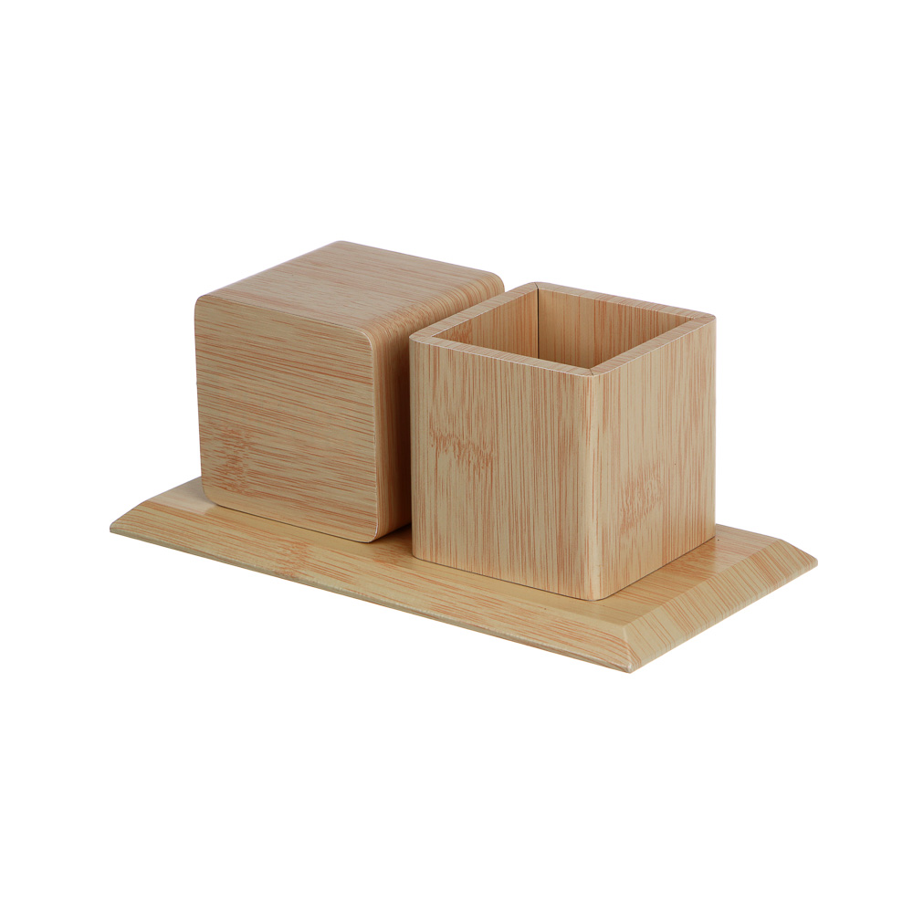 LADECOR CHRONO Будильник электронный, 19x10x10 см, USB, дерево, арт.№ 529-245