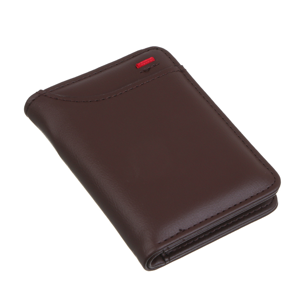 Кардхолдер для карт и купюр 8 слотов тм ЮL Diplomat, ПУ, 11х8 см, 2 цвета, арт.№ 303-066