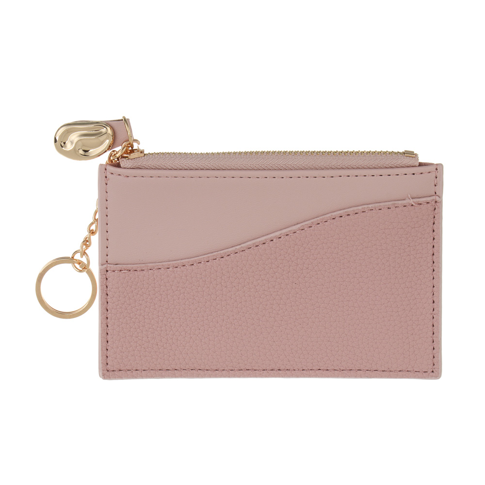 Кардхолдер для карт и купюр на цепочке 4 слота тм ЮL Drop , ПУ, металл, 13,5х9см, 3 цвета, С344-11, арт.№ 303-068