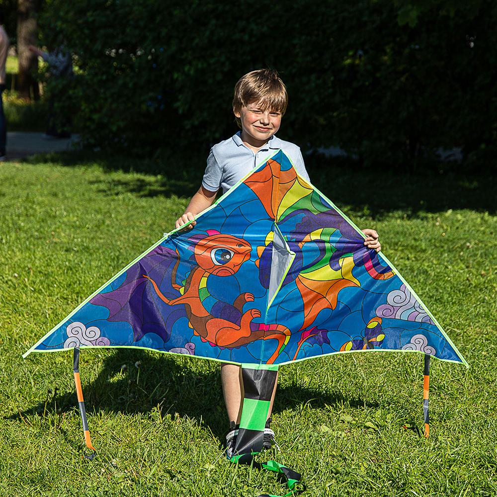 SILAPRO Воздушный змей "Мозаика", 1.6м, нейлон, арт.№ 134-083