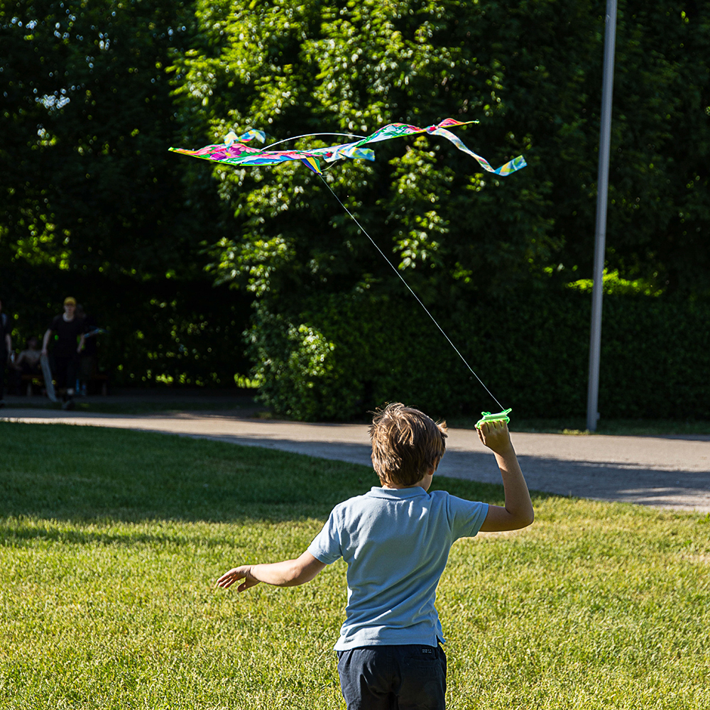 SILAPRO Воздушный змей "Животные" 80см, нейлон, арт.№ 134-084