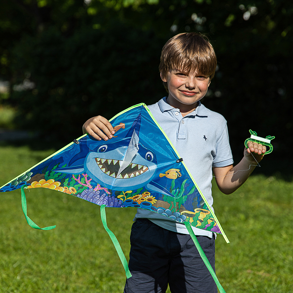 SILAPRO Воздушный змей "Животные" 80см, нейлон, арт.№ 134-084