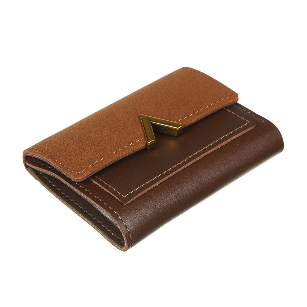 ЮL Кошелек женский с отд. для карт и купюр, ПВХ, 11,5х8,5см, 6 цв., КК21-07, арт.№ 303-910