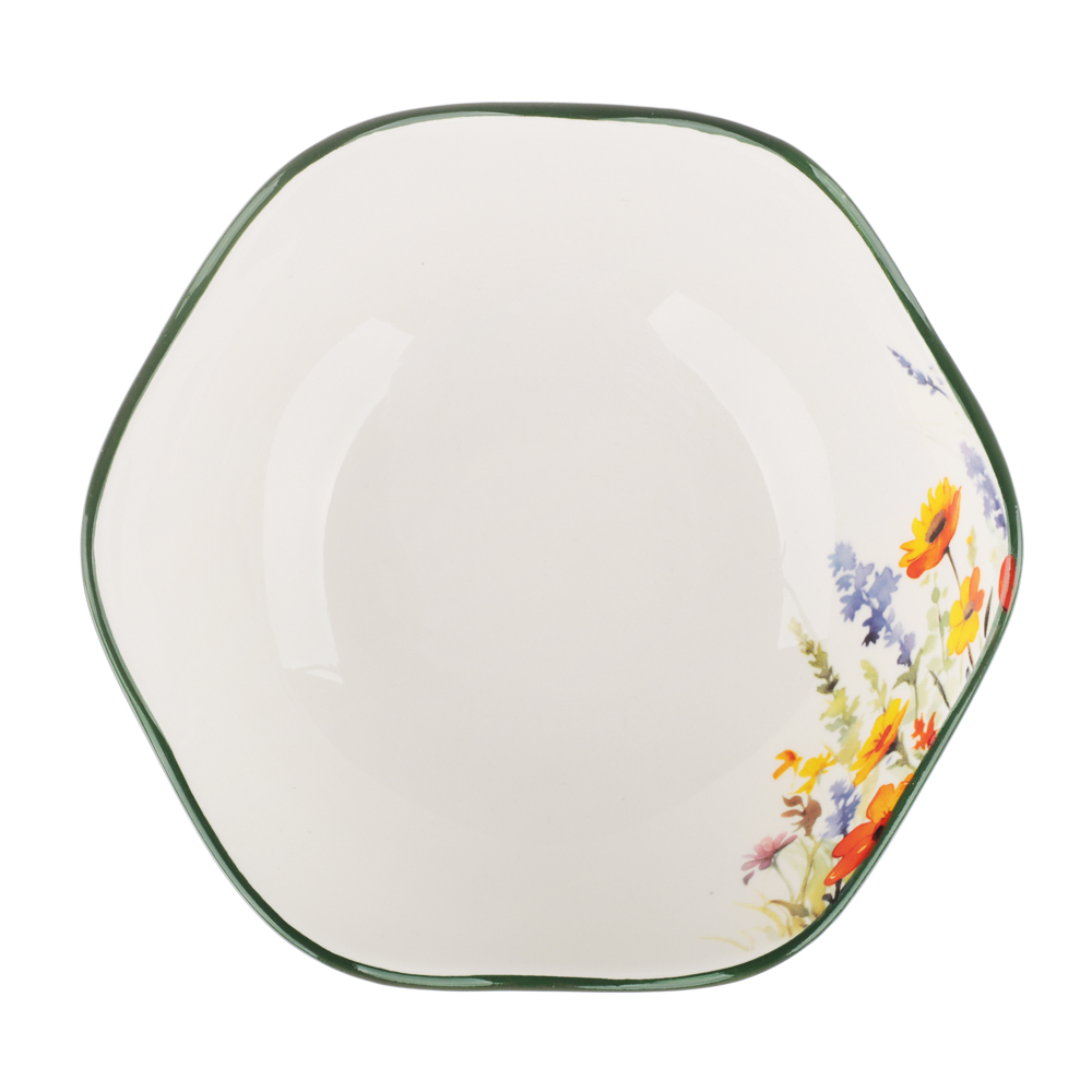 MILLIMI Полевые цветы Салатник, 15,5х6см, керамика, арт.№ 824-015