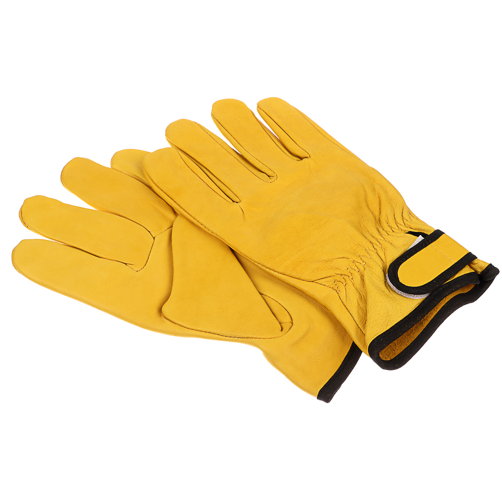 INBLOOM PROF+ Перчатки садовые кожаные, р10., 23см, 90г, арт.№ 180-016