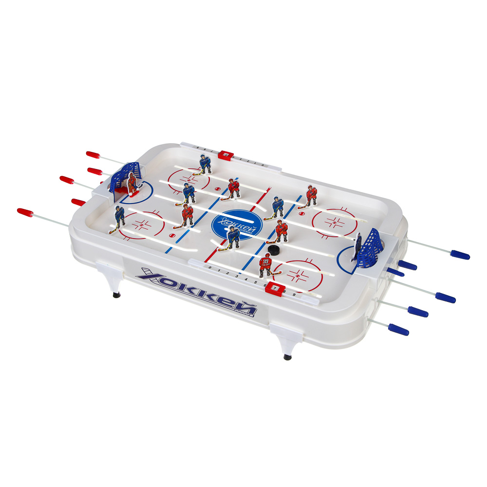 Набор игровой "Настольный хоккей", ABS, металл, бумага, 56х30х9см, арт.№ 897-111
