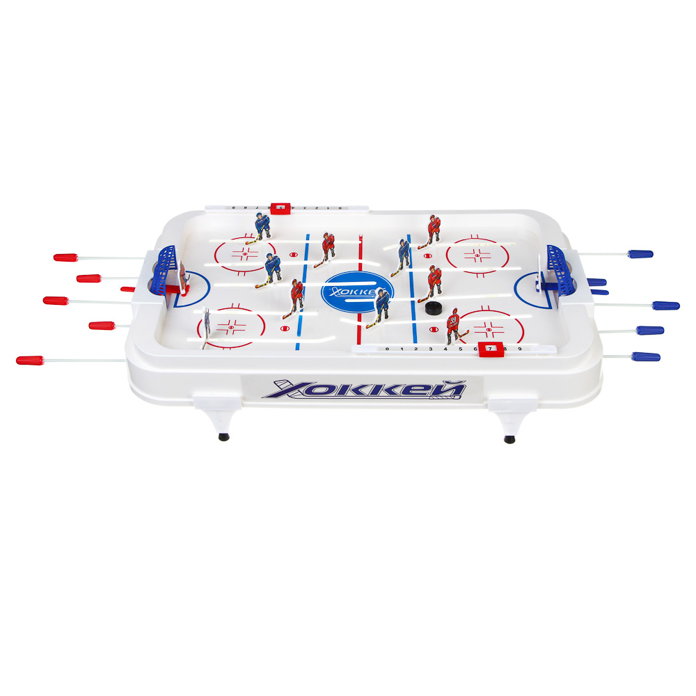 Набор игровой "Настольный хоккей", ABS, металл, бумага, 56х30х9см, арт.№ 897-111