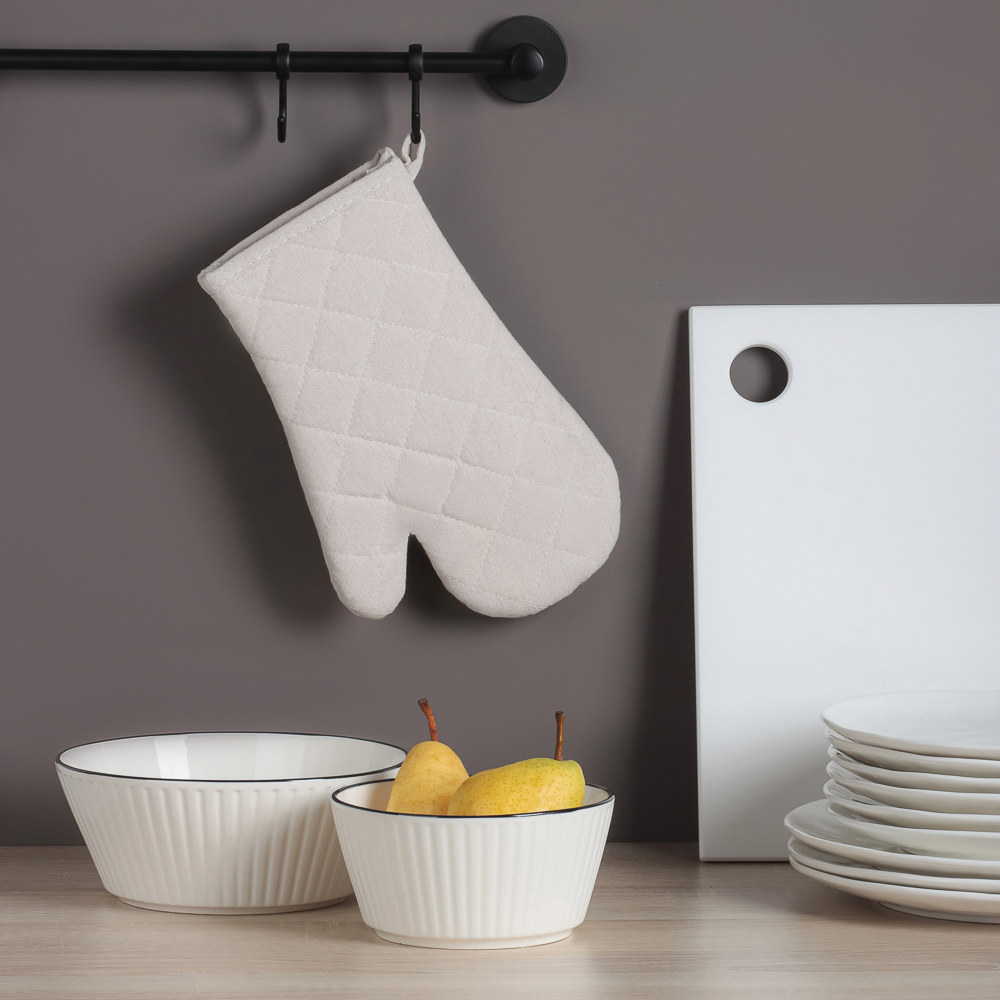 PROVANCE Эко Прихватка-варежка, 70% полиэстер, 30% хлопок, 16х28см, арт.№ 493-129