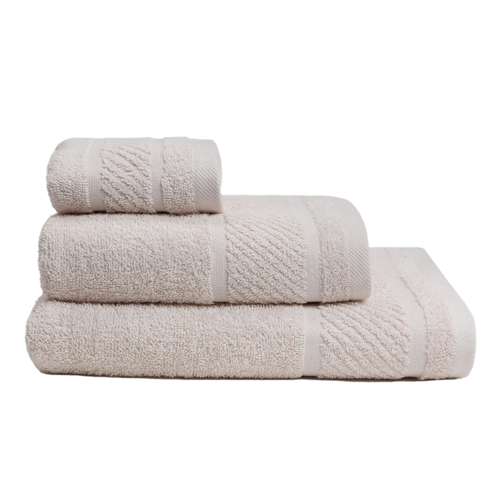 PROVANCE Виана Полотенце махровое, 100% хлопок, 50х90см, молочный, арт.№ 484-070