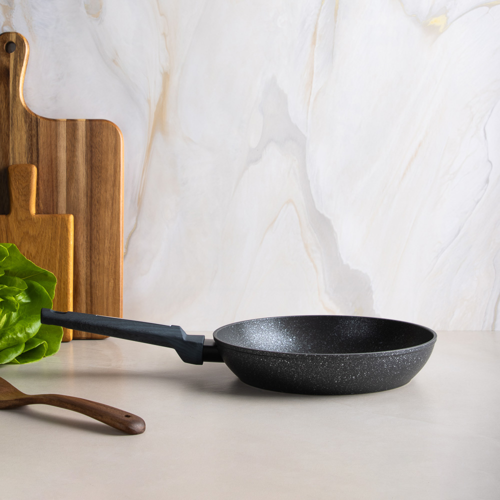 SATOSHI Гардан Сковорода литая d24см, антипригарное покрытие мрамор, индукция, арт.№ 846-671