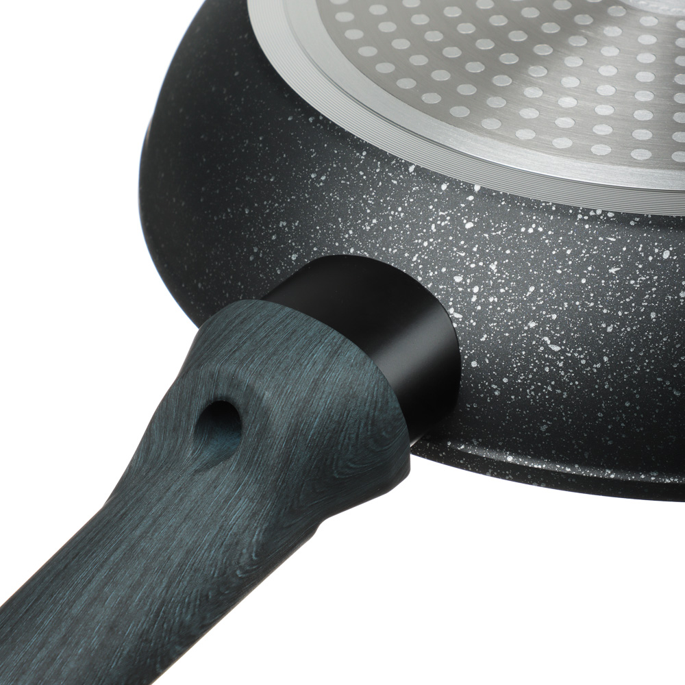 SATOSHI Гардан Сковорода литая d24см, антипригарное покрытие мрамор, индукция, арт.№ 846-671