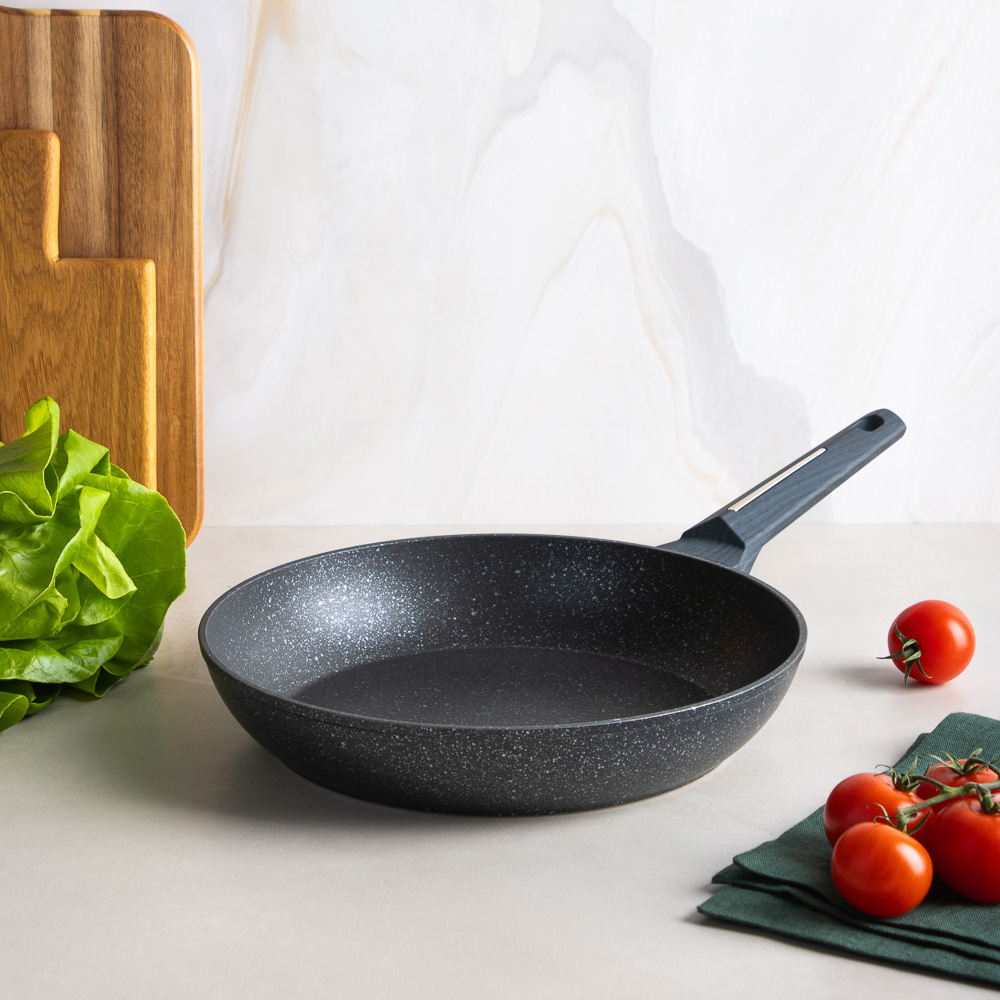 SATOSHI Гардан Сковорода литая d26см, антипригарное покрытие мрамор, индукция, арт.№ 846-672