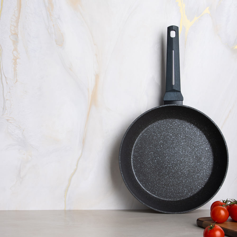 SATOSHI Гардан Сковорода литая d26см, антипригарное покрытие мрамор, индукция, арт.№ 846-672