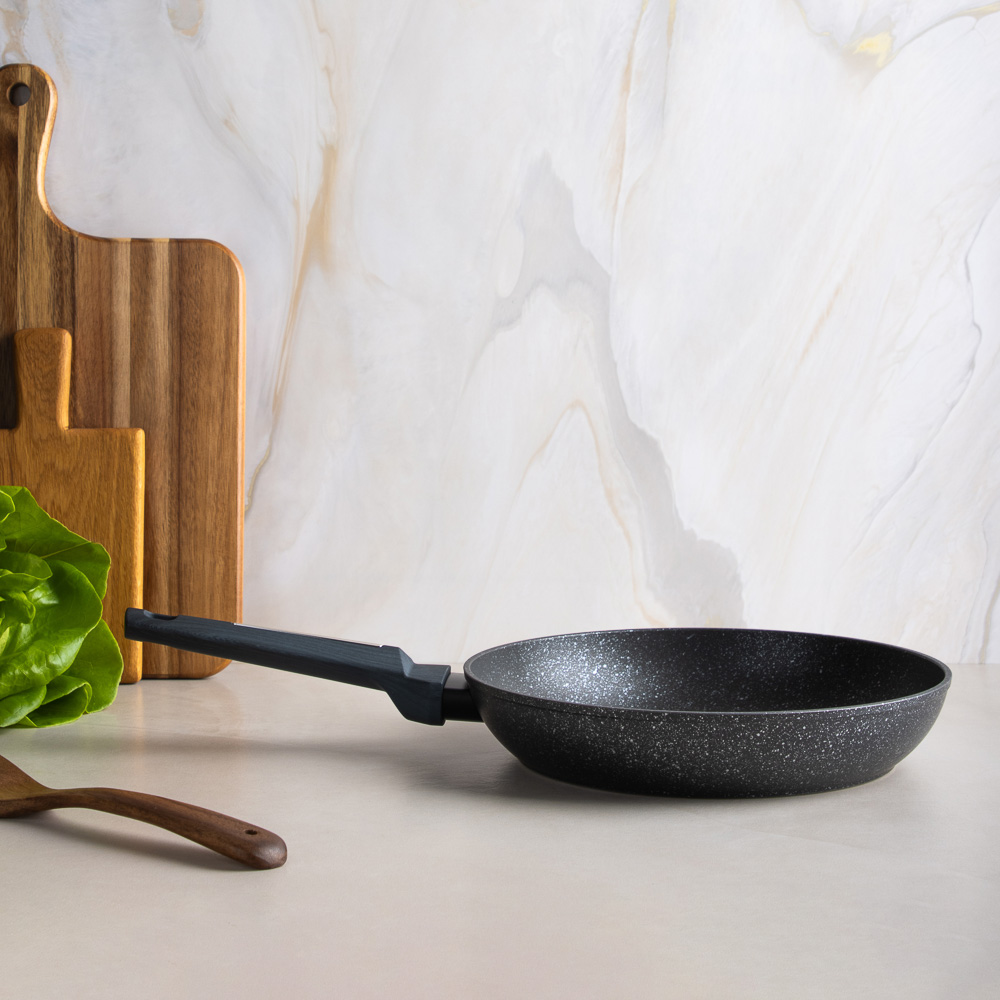 SATOSHI Гардан Сковорода литая d26см, антипригарное покрытие мрамор, индукция, арт.№ 846-672