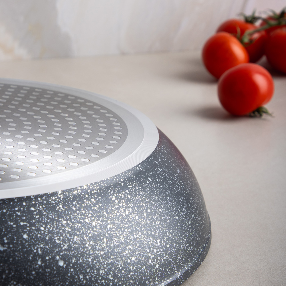 SATOSHI Гардан Сковорода литая d26см, антипригарное покрытие мрамор, индукция, арт.№ 846-672