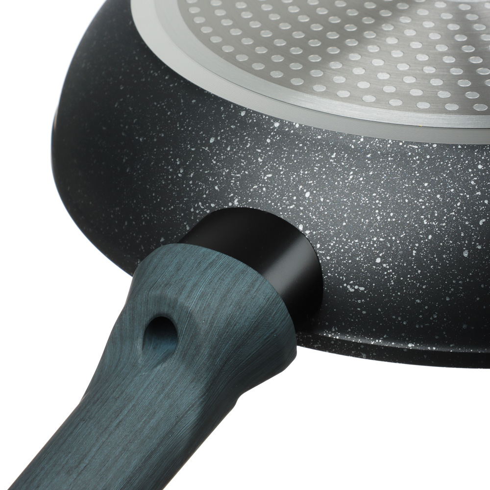 SATOSHI Гардан Сковорода литая d28см, антипригарное покрытие мрамор, индукция, арт.№ 846-673