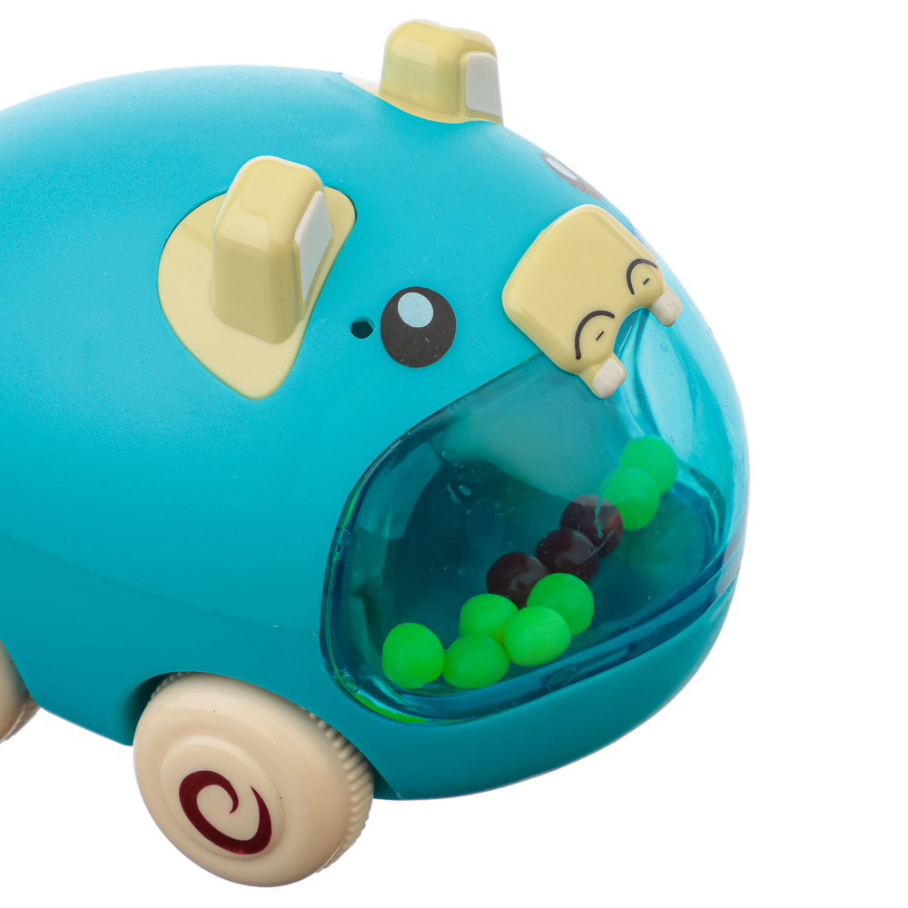 ИГРОЛЕНД Игрушка для малыша каталка "Зверята", 31х9х29см, ABS, 6 дизайнов, арт.№ 866-002