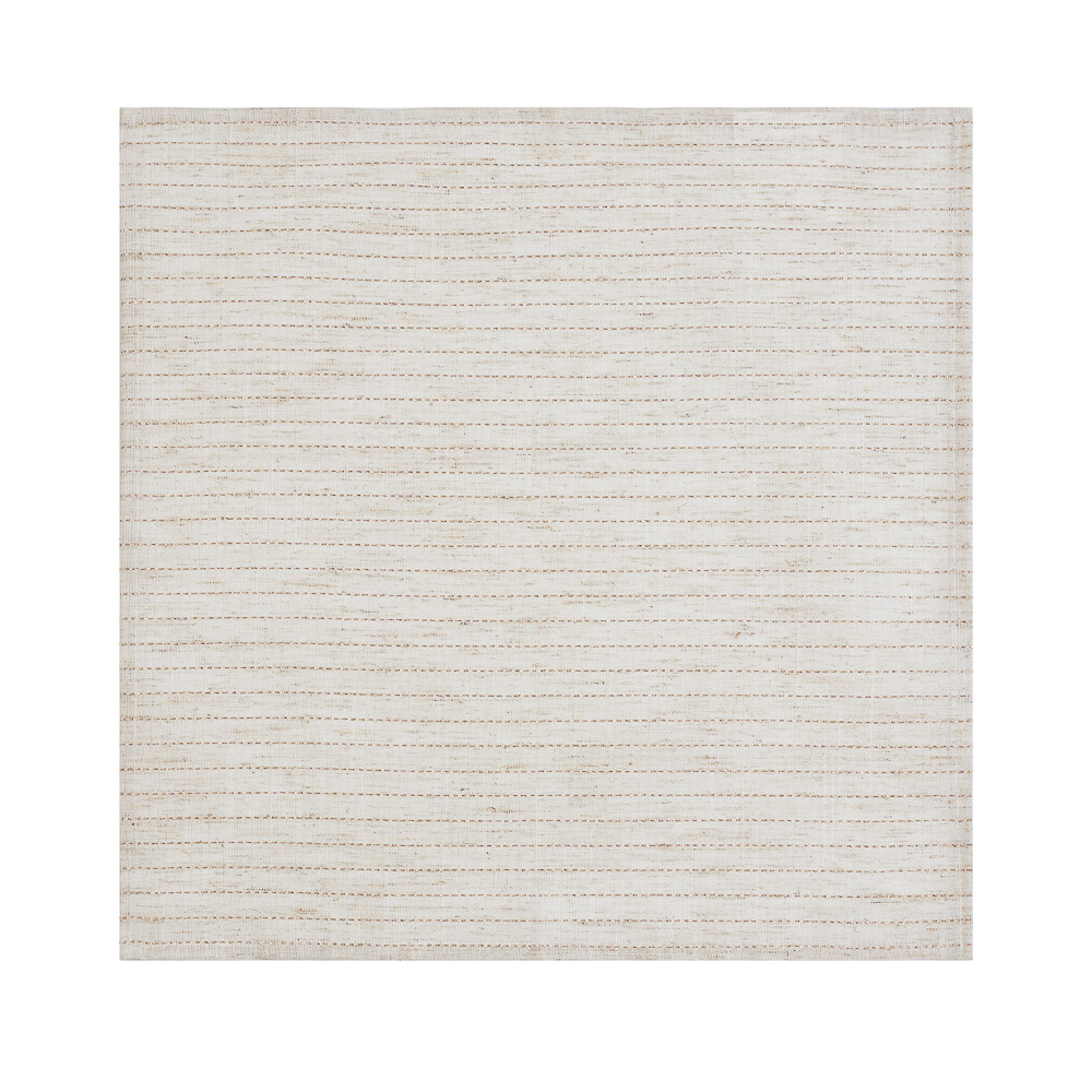 BY COLLECTION White Line Салфетка сервировочная, 2шт в комплекте, 40х40см, 85% полиэстер, 15% лен, арт.№ 488-109