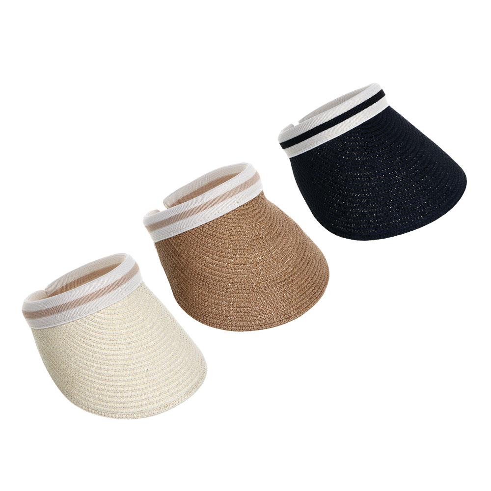 GALANTE Козырек от солнца женский, р.56-58, 100% целлюлоза, 3 цвета, ЮГ23-04, арт.№ 314-754