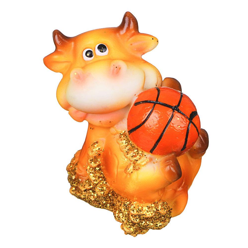 СНОУ БУМ Фигурка Символ Года 2021, полистоун, 6х5х4см, 4 дизайна, арт.№ 398-344