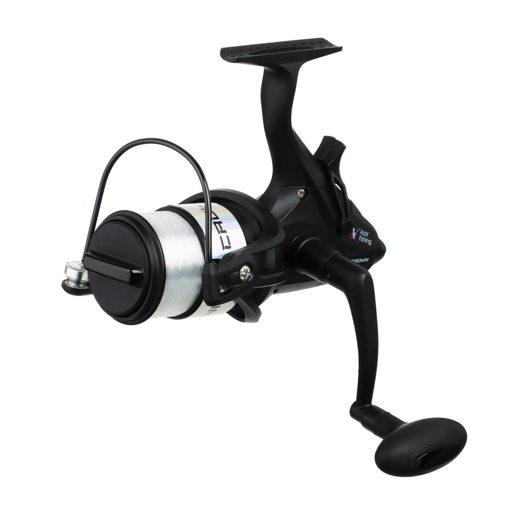 AZOR FISHING Катушка с байтраннером "Краун" KR-40, 3п.п, c леской 0,35мм, арт.№ 142-029