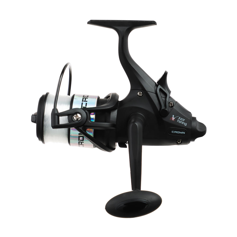 AZOR FISHING Катушка с байтраннером "Краун" KR-40, 3п.п, c леской 0,35мм, арт.№ 142-029
