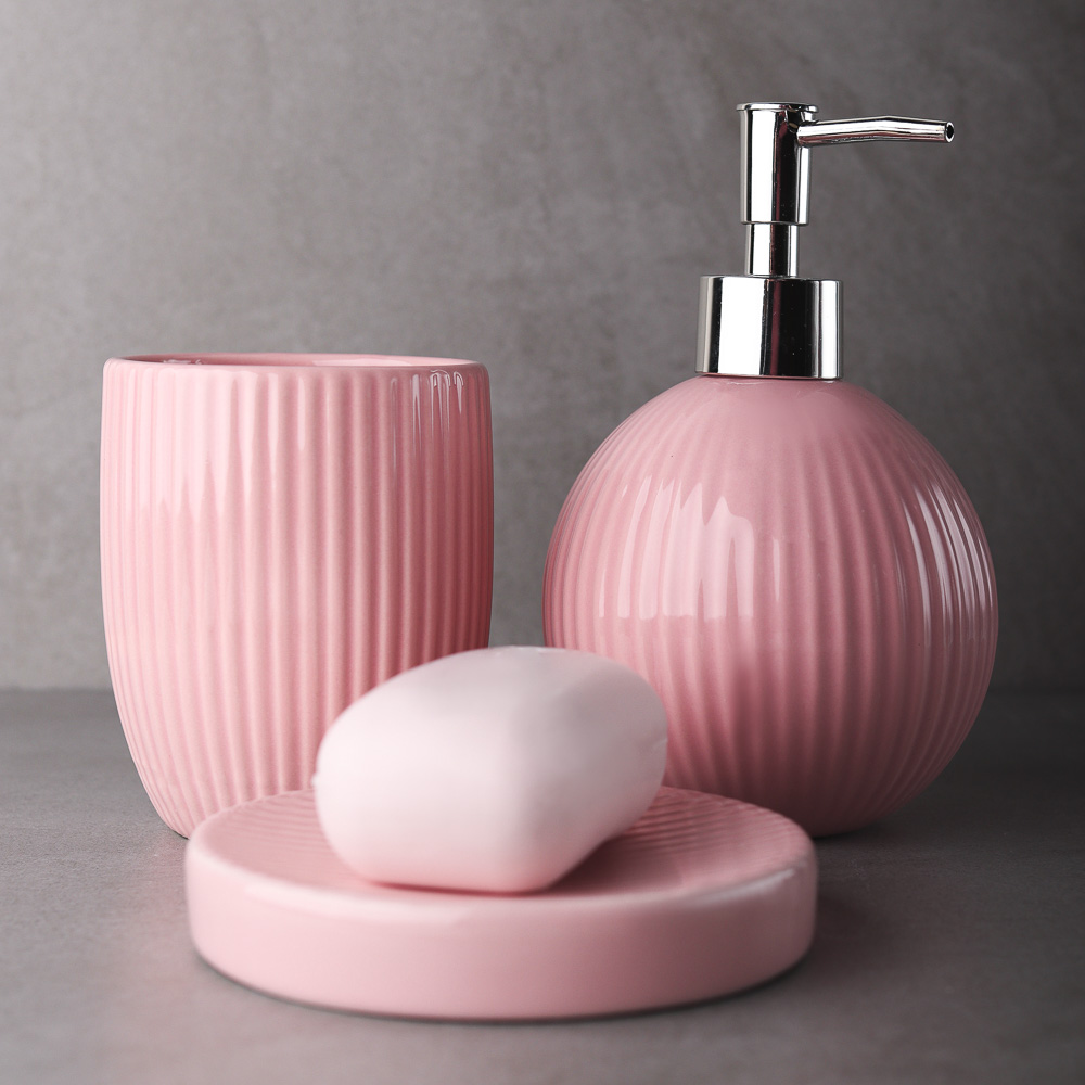 VETTA Мыльница "Палермо", керамика, 3 цвета, арт.№ 463-977