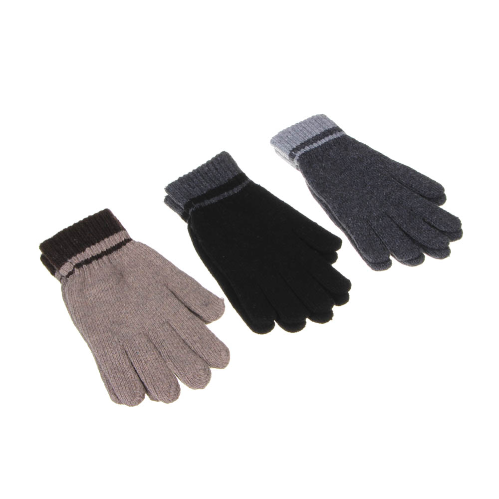 GALANTE Перчатки мужские, р 20-22, 4 дизайна, ОЗ21-06, арт.№ 363-263