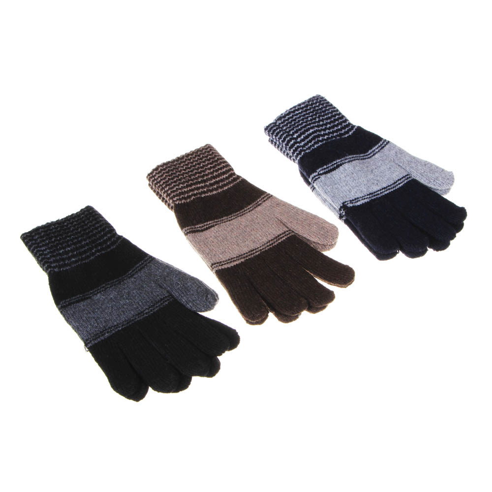 GALANTE Перчатки мужские, р 20-22, 4 дизайна, ОЗ21-06, арт.№ 363-263
