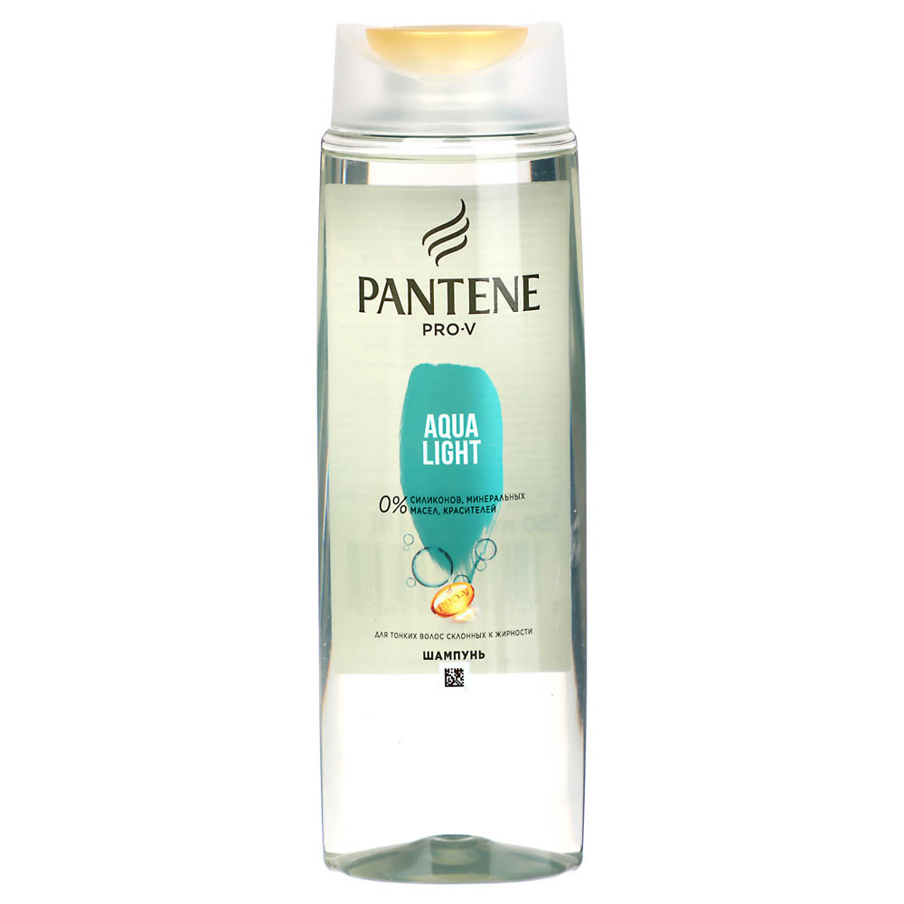 Шампунь для волос PANTENE Aqua Light для тонких/склонных к жирности волос, п/б, 250мл, арт.№ 974-037