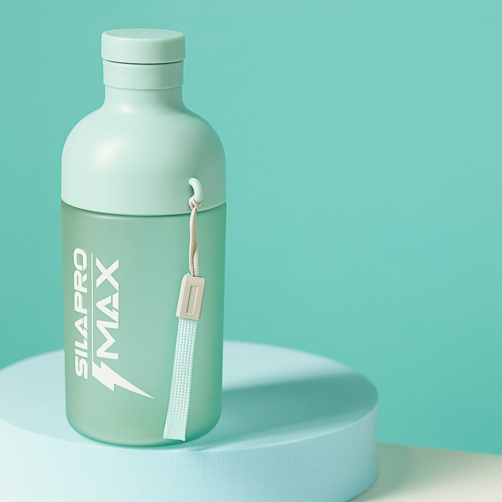 SILAPRO MAX Бутылка спортивная, EGGSHELL BLUE, 350мл, TRITAN, арт.№ 088-067