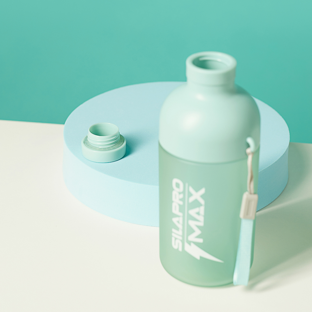 SILAPRO MAX Бутылка спортивная, EGGSHELL BLUE, 350мл, TRITAN, арт.№ 088-067