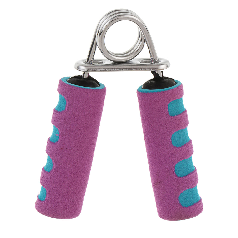 Эспандер кистевой тм BY Русские Супергерои, 10кг, 12x9,5см, металл, ПП, поролон, 2 цвета, арт.№ 197-084