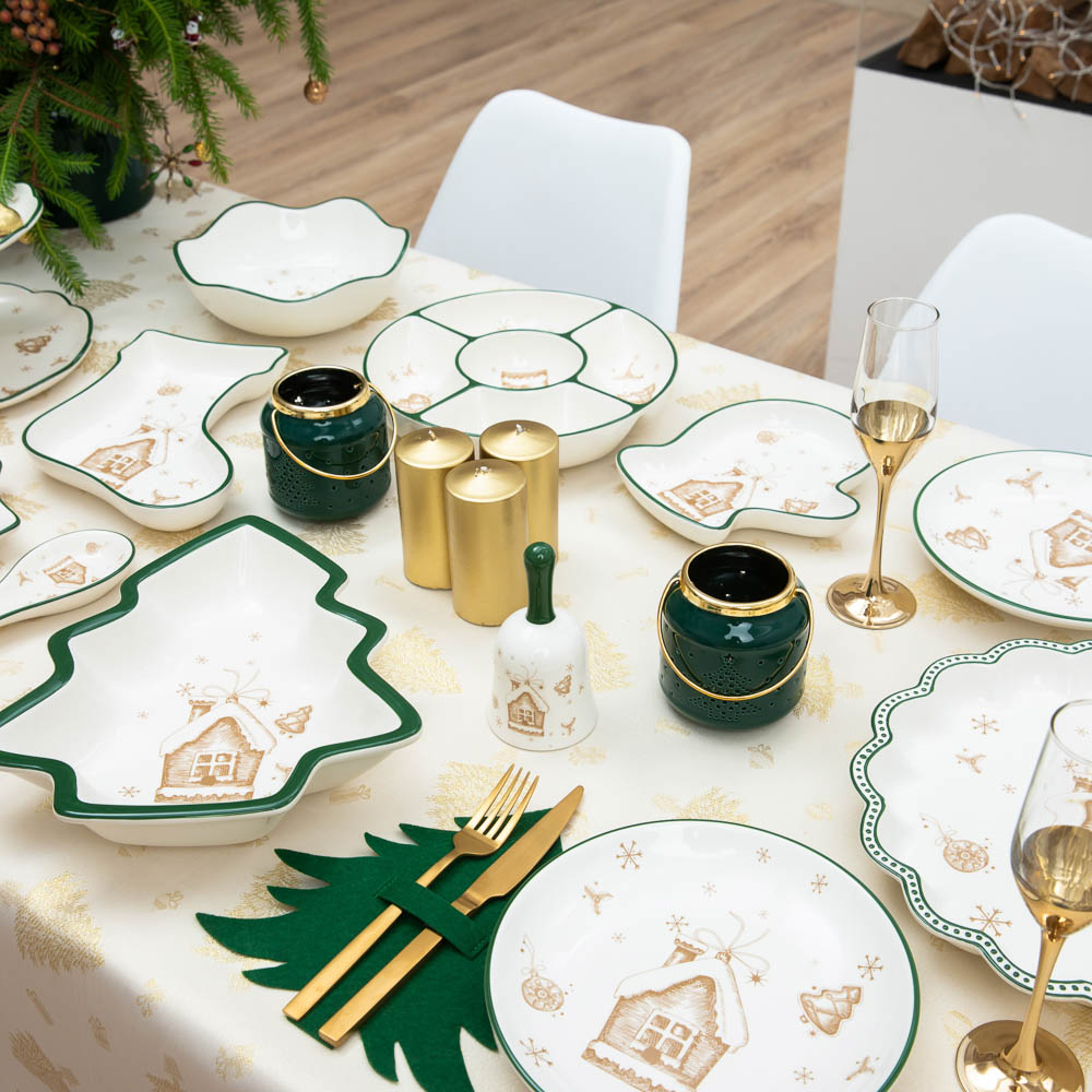 MILLIMI Пряничный домик Колокольчик декоративный 7х7х13см, керамика, арт.№ 820-133