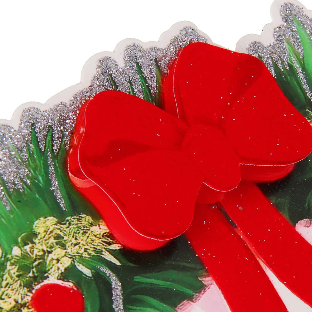 СНОУ БУМ Новогоднее панно Символ Года 50см, бумага, арт.№ 336-524